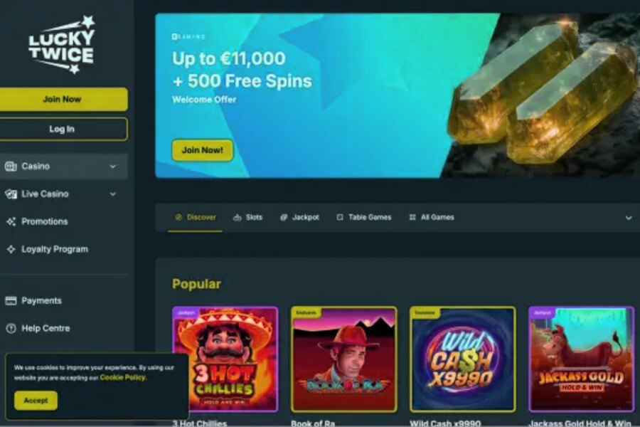 Lucky Twice Casino Bonuses: Unlock Your Winnings
